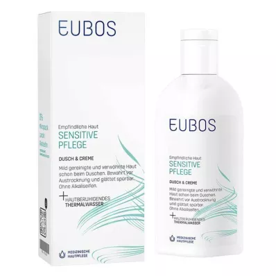 EUBOS SENSITIVE Duche &amp; Creme, 200 ml