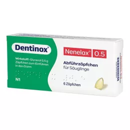 NENE LAX 0.5 Supos. para bebés, 6 unid