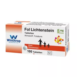 FOL Lichtenstein 5 mg comprimidos, 100 unid