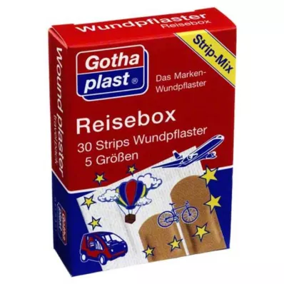Caixa de viagem de gesso para feridas Gothaplast, 1ud Caixa de viagem de gesso para feridas Gothaplast, 1ud