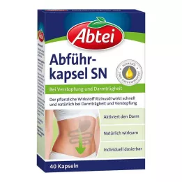 ABTEI Cápsulas laxantes SN Cápsulas, 40 unid