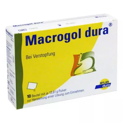 MACROGOL dura Plv.z.Herst.e.Lsg.z.Oral, 10 unid MACROGOL dura Plv.z.Herst.e.Lsg.z.Oral, 10 unid
