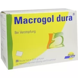 MACROGOL dura Plv.z.Herst.e.Lsg.z.Oral, 20 unid