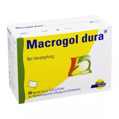 MACROGOL dura Plv.z.Herst.e.Lsg.z.Oral, 20 unid