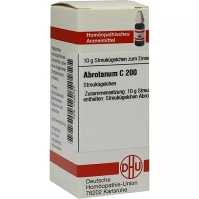 ABROTANUM C 200 glóbulos, 10 g