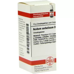 ACIDUM CARBOLICUM D 12 glóbulos, 10 g
