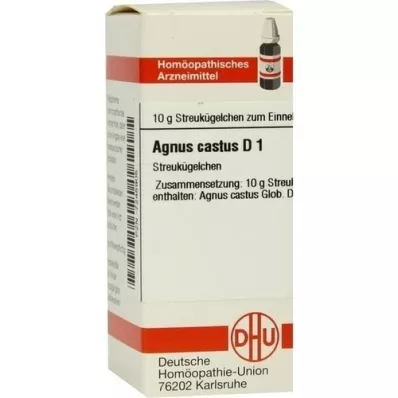 AGNUS CASTUS D 1 glóbulos, 10 g