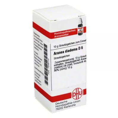 ARANEA DIADEMA D 6 glóbulos, 10 g ARANEA DIADEMA D 6 glóbulos, 10 g