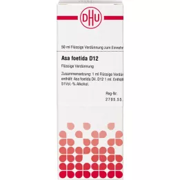 ASA FOETIDA Diluição D 12, 50 ml