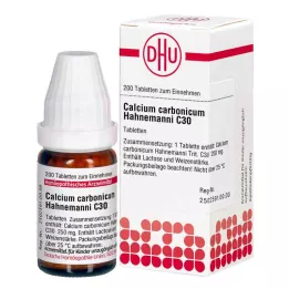 Cálcio Carbonicum C30 comprimidos Hahnemanni (200 peças)