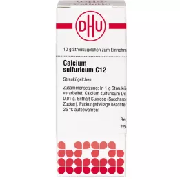 CALCIUM SULFURICUM C 12 glóbulos, 10 g