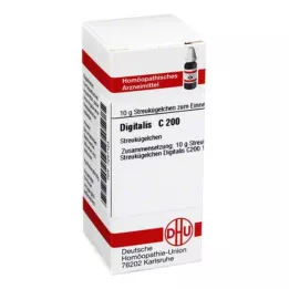 DIGITALIS C 200 glóbulos, 10 g