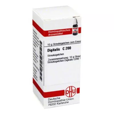 DIGITALIS C 200 glóbulos, 10 g DIGITALIS C 200 glóbulos, 10 g