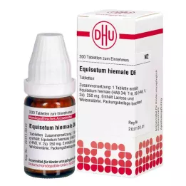 Comprimidos Equisetum Hiemale D6 (200 peças)