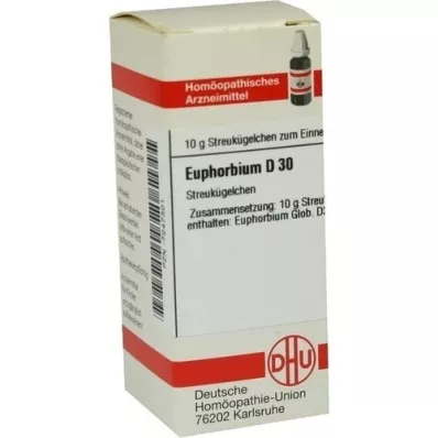 EUPHORBIUM D 30 glóbulos, 10 g