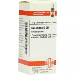 DHU Grafites D 20 glóbulos, 10 g