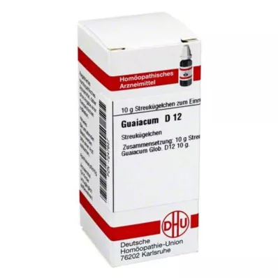 DHU Guaiacum D 12 glóbulos, 10 g