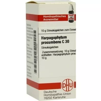 HARPAGOPHYTUM PROCUMBENS C 30 glóbulos, 10 g