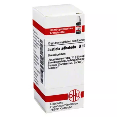 DHU Justicia adhatoda D 12 glóbulos, 10 g