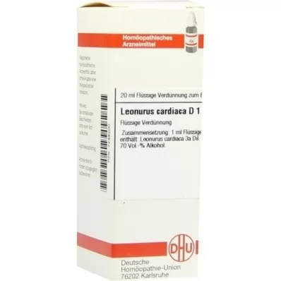 LEONURUS CARDIACA D 1 diluição, 20 ml