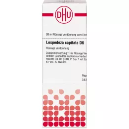 LESPEDEZA CAPITATA Diluição D 6, 20 ml