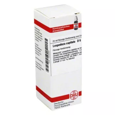 LESPEDEZA CAPITATA Diluição D 6, 20 ml LESPEDEZA CAPITATA Diluição D 6, 20 ml