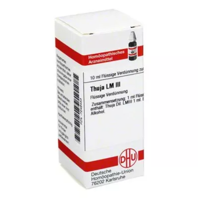 THUJA LM III Diluição, 10 ml