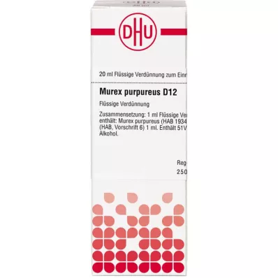 MUREX PURPUREUS Diluição D 12, 20 ml