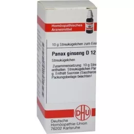 PANAX GINSENG D 12 glóbulos, 10 g