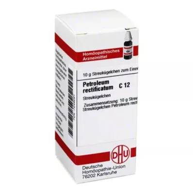 PETROLEUM RECTIFICATUM C 12 glóbulos, 10 g