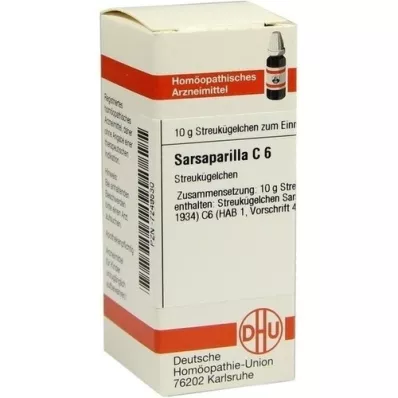 SARSAPARILLA C 6 glóbulos, 10 g