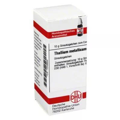 DHU Tálio metálico D 30 glóbulos, 10 g