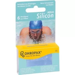 OHROPAX Silicone Aqua, 6 peças