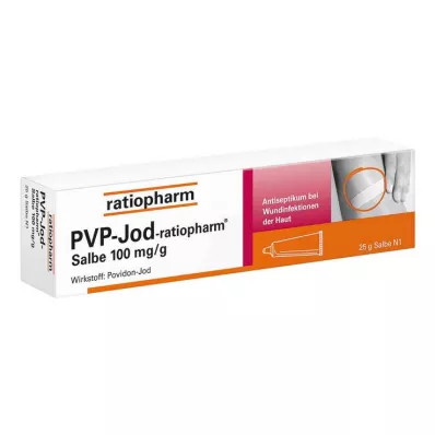 PVP-JOD-pomada ratiopharm, 25 g PVP-JOD-pomada ratiopharm, 25 g