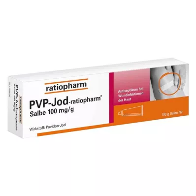 PVP-JOD-pomada ratiopharm, 100 g