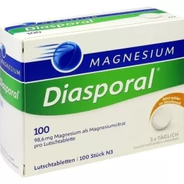 MAGNESIUM DIASPORAL 100 pastilhas, 100 unid