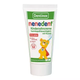 NENEDENT Pasta de dentes para crianças, homeopatia compatível com flúor, 50 ml