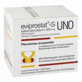 EVIPROSTAT-S sabal serrulatum 320 uno capsules, 200 pcs