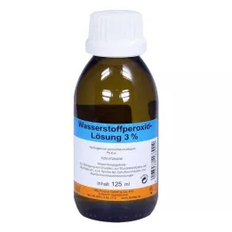 WASSERSTOFFPEROXID Solução 3% Ph.Eur., 125 ml