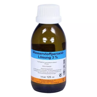 Solução de peróxido de hidrogênio 3% Ph.Eur., 125 ml Solução de peróxido de hidrogênio 3% Ph.Eur., 125 ml