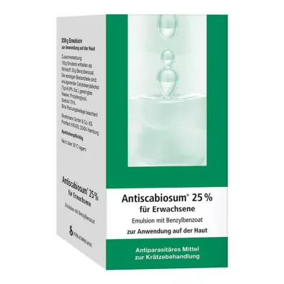 ANTISCABIOSUM Emulsão a 25%, 200 g ANTISCABIOSUM Emulsão a 25%, 200 g