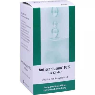 ANTISCABIOSUM Emulsão a 10% para crianças, 200 g