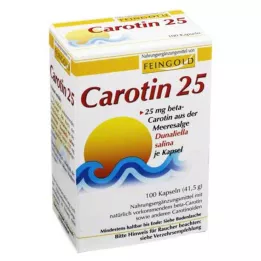 CAROTIN 25 cápsulas de Feingold, 100 unidades