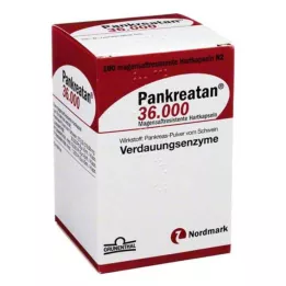 PANKREATAN 36 000 cápsulas duras gastro-resistentes, 100 unidades