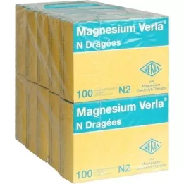 MAGNESIUM VERLA N Comprimidos revestidos, 10X100 pcs