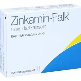 ZINKAMIN Falk 15 mg cápsulas duras, 20 unidades