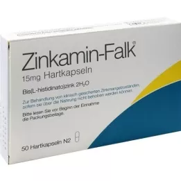 ZINKAMIN Falk 15 mg cápsulas duras, 50 unid