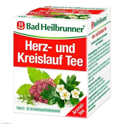 Sacos de filtro Bad Heilbrunner Tea Heart Circulation N, 8X1,5 g Sacos de filtro Bad Heilbrunner Tea Heart Circulation N, 8X1,5 g