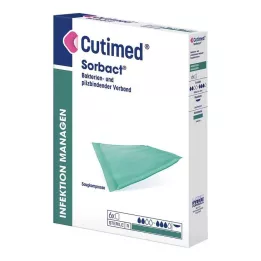 CUTIMED Compressas absorventes Sorbact 7x9 cm, 6 unidades