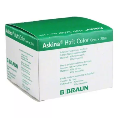 Askina Bandagem Adesiva Cor 6cmx2, 1ud Askina Bandagem Adesiva Cor 6cmx2, 1ud